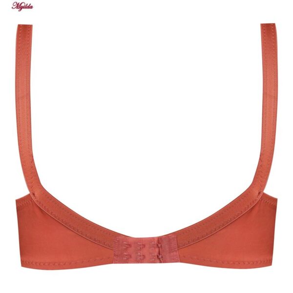 سوتین زنانه ماییلدا مدل بدون فنر کد 5047 رنگ گلبهی