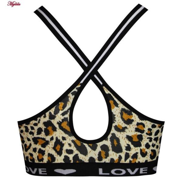 ست شورت و نیم تنه زنانه ماییلدا مدل پلنگی کد 5051-2