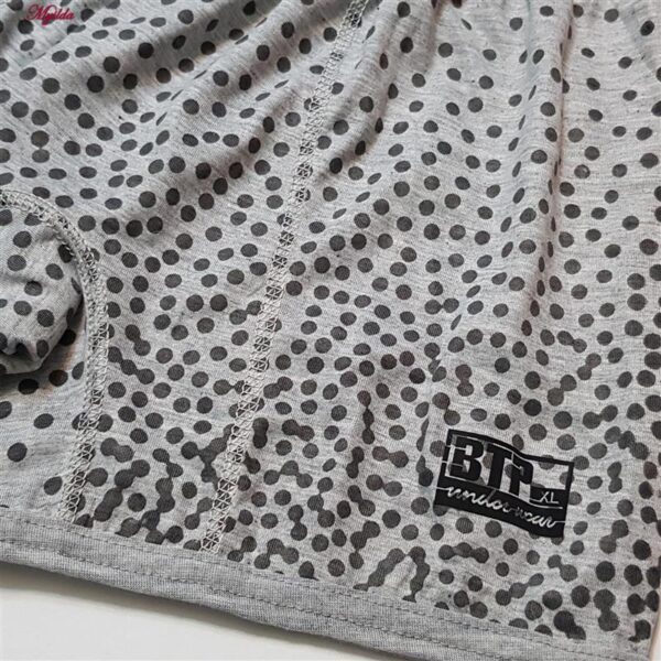 شورت مردانه برهان تن پوش مدل پنبه ای کد 1017 رنگ طوسی