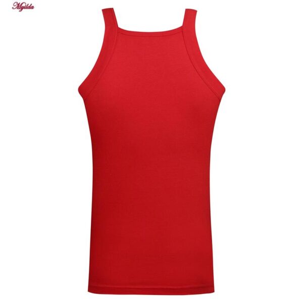 زیرپوش خشتی مردانه برهان تن پوش مدل پنبه ای کد 1011 رنگ قرمز