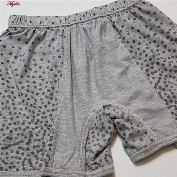 شورت مردانه برهان تن پوش مدل پنبه ای کد 1017 رنگ طوسی