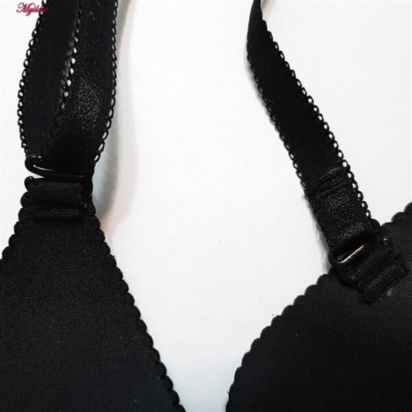 سوتین زنانه لین مدل فنردار پوش آپ کد 4680-704 رنگ مشکی