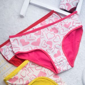 شورت قلب صورتی کد 5063 (مناسب 48-46) xxl