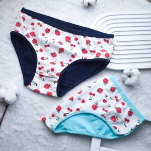 شورت نخی توت فرنگی n-1260 (مناسب 42تا44) XL