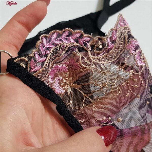 ست شورت و سوتین زنانه کارنا رز مدل فنردار کد 5035-5005-1 رنگ مشکی