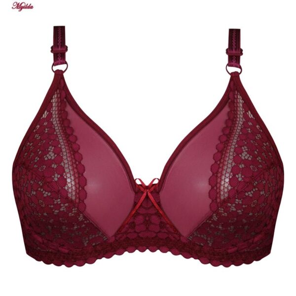 ست شورت و سوتین زنانه کارنا رز مدل فنردار کد 5032-2001 رنگ زرشکی