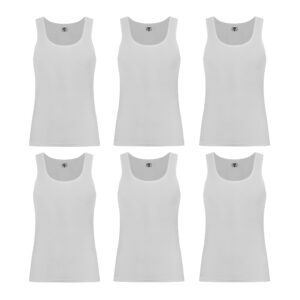 زیرپوش مردانه برهان تن پوش کد 01 بسته 6 عددی