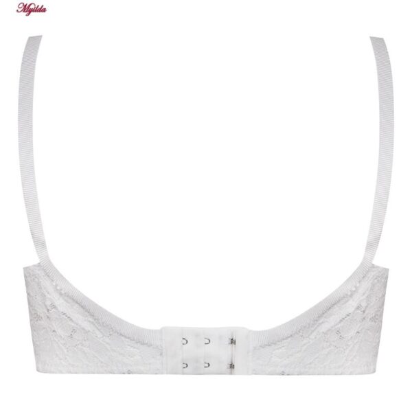 سوتین زنانه پانیذ مدل بدون فنر کد 66506 رنگ سفید