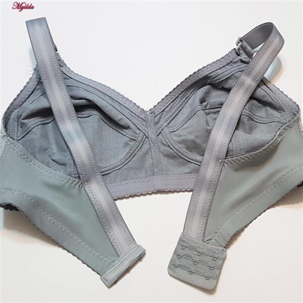 سوتین زنانه ماییلدا مدل بدون فنر کد 5053 رنگ طوسی