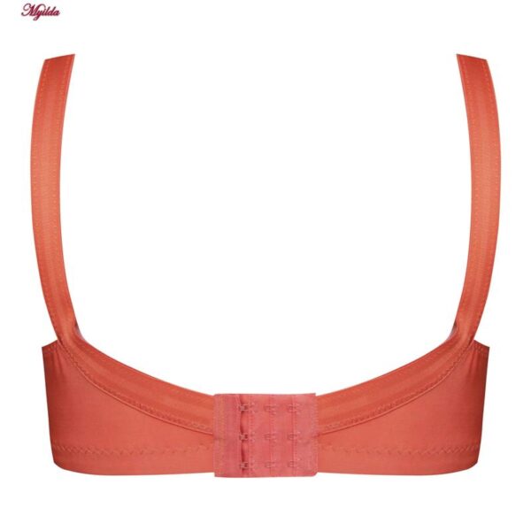 سوتین زنانه ماییلدا مدل بدون فنر کد 5053 رنگ گلبهی