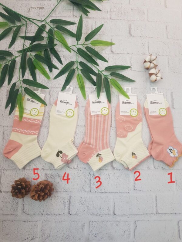 جوراب مچی رنگ کالباسی طرح دار کد n-1041 - Image 2