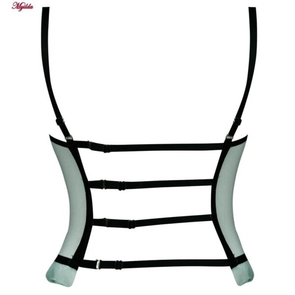 ست شورت و سوتین زنانه برتا مدل فنردار شیشه ای کد 5111-2261 رنگ سبز روشن