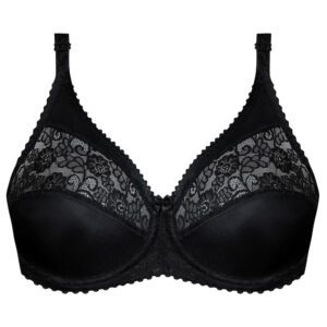 سوتین زنانه شاندرمن مدل Adonis فنردار کد 5080-2240-04 رنگ مشکی