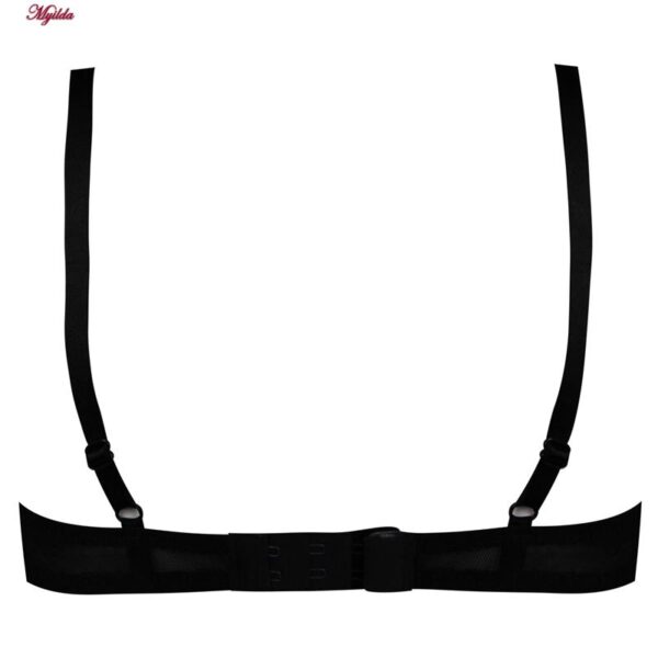 ست شورت و سوتین زنانه برتا مدل فنردار کد 5110-2430-HB رنگ مشکی