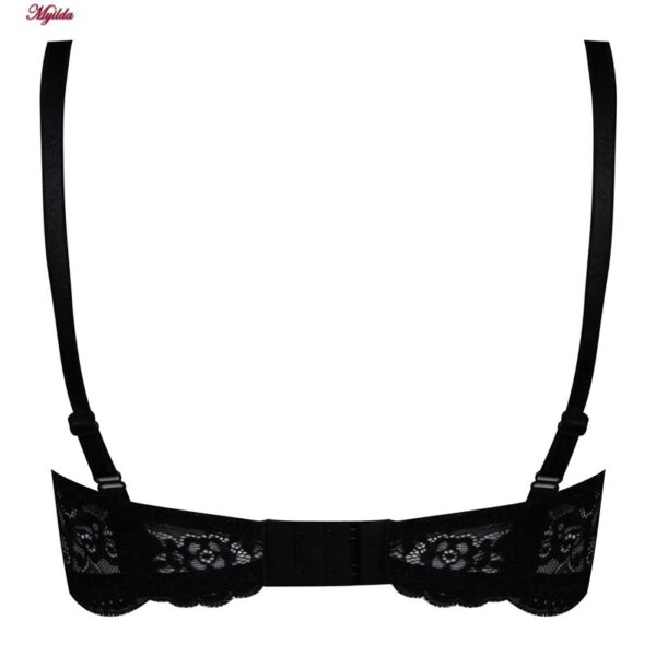 سوتین زنانه لین مدل فنردار کد 4680-513 رنگ مشکی