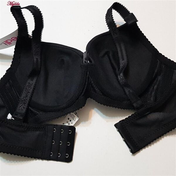 ست شورت و سوتین زنانه پدلی مدل بند متحرک فنردار کد 5126-P133 رنگ مشکی