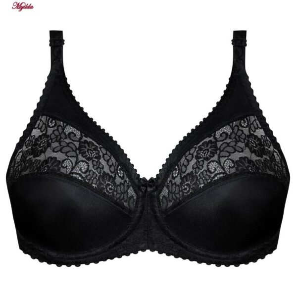 سوتین زنانه شاندرمن مدل Adonis فنردار کد 5080-2240-04 رنگ مشکی