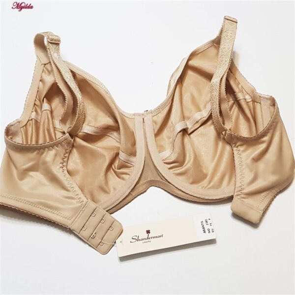 سوتین زنانه شاندرمن مدل فنردار کد 5080-2385-26 رنگ کرم