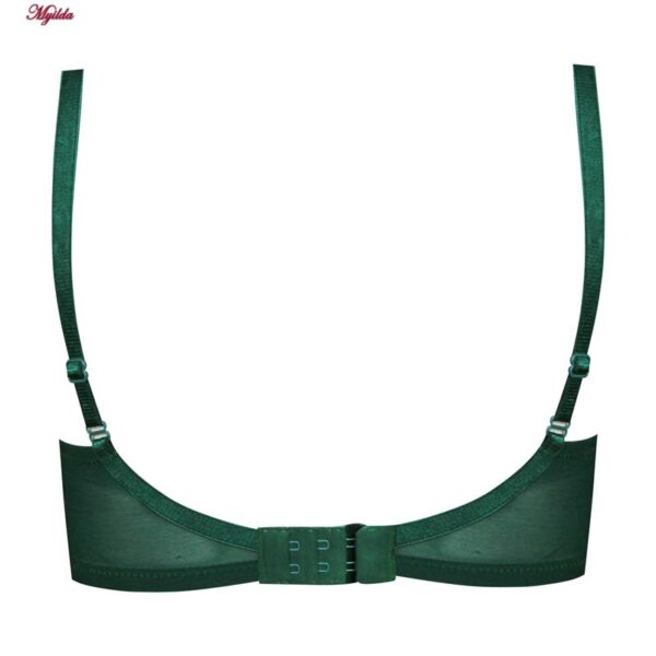 سوتین زنانه برتا مدل ساتن فنردار کد 5117-555-G رنگ سبز