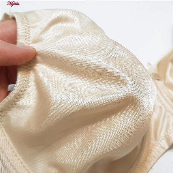 سوتین زنانه برتا مدل ساتن فنردار کد 5117-555-CR رنگ کرم