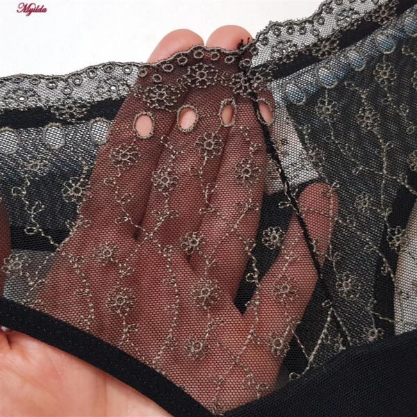 ست شورت و سوتین زنانه برتا مدل فنردار کد 5123-2082-BB رنگ مشکی