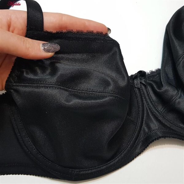 سوتین زنانه شاندرمن مدل فنردار کد 5080-2370-04 رنگ مشکی