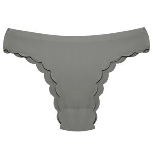 شورت زنانه اس کیو اف هانا مدل لیزری کد 4978 رنگ خاکستری روشن