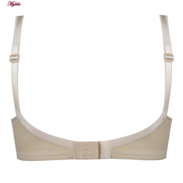 سوتین زنانه لین مدل فنردار کد 4680-745 رنگ کرم