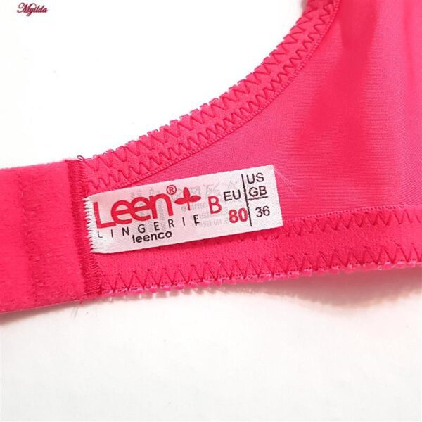 سوتین زنانه لین مدل فنردار کد 4680-606 رنگ سرخابی