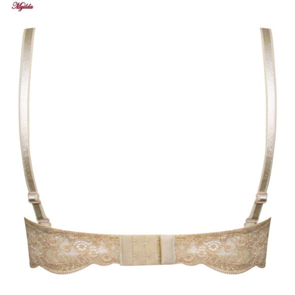 سوتین زنانه لین مدل فنردار کد 4680-513 رنگ کرم