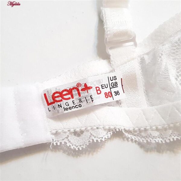 سوتین زنانه لین مدل فنردار کد 4680-513 رنگ سفید