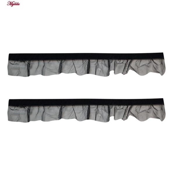 ست شورت و سوتین زنانه برتا مدل فنردار کد 5107-4030-RB رنگ مشکی به همراه نگهدارنده جوراب