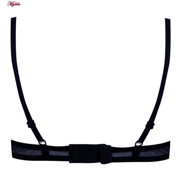 ست شورت و سوتین زنانه برتا مدل فنردار کد 5100-2420-NB رنگ سرمه ای