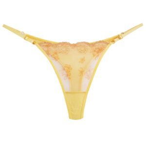 شورت زنانه پدلی مدل 5136-425 رنگ زرد