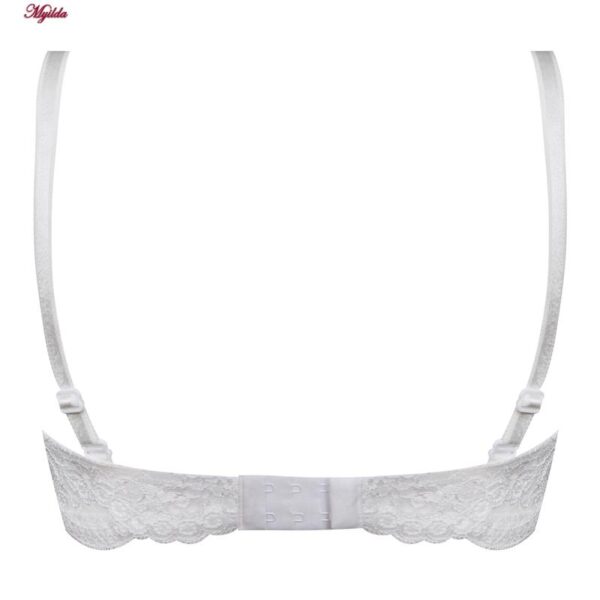 سوتین زنانه لین مدل فنردار کد 4680-513 رنگ سفید