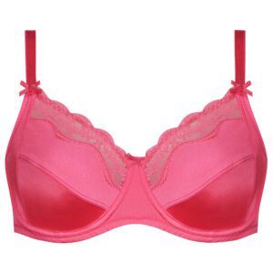 سوتین زنانه لین مدل فنردار کد 4680-606 رنگ سرخابی