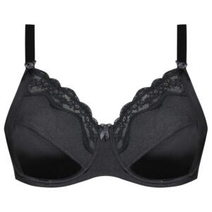 سوتین زنانه لین مدل فنردار کد 4680-606 رنگ نوک مدادی