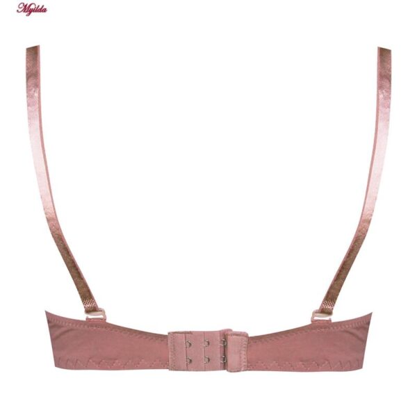 ست شورت و سوتین زنانه پدلی مدل بند متحرک فنردار کد 5129-P139 رنگ کالباسی