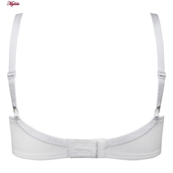 سوتین زنانه شاندرمن مدل فنردار کد 5080-2370-03 رنگ سفید