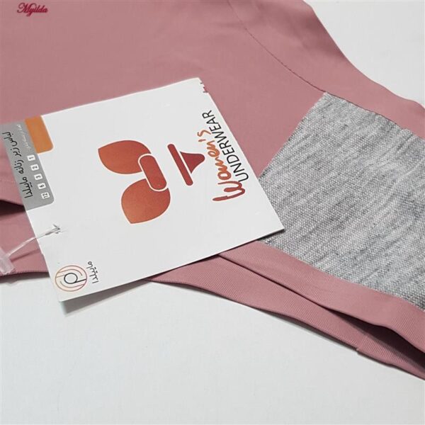 شورت زنانه ماییلدا مدل لیزری کد 5079-602 رنگ کالباسی