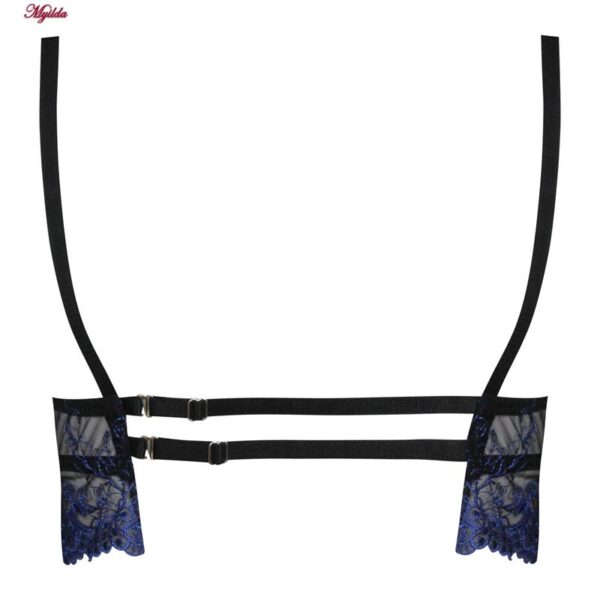 ست شورت و سوتین زنانه برتا مدل فنردار کد 5113-2088-QB رنگ مشکی