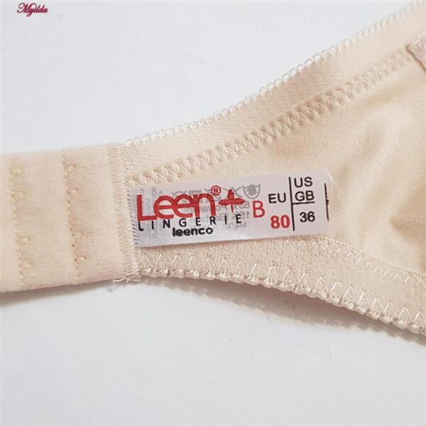 سوتین زنانه لین مدل فنردار کد 4680-745 رنگ کرم