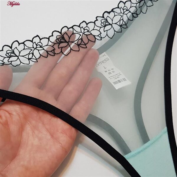 ست شورت و سوتین زنانه برتا مدل فنردار شیشه ای کد 5111-2261 رنگ سبز روشن