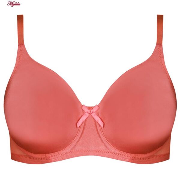 سوتین زنانه برتا مدل ساتن فنردار کد 5117-555-PI رنگ گلبهی