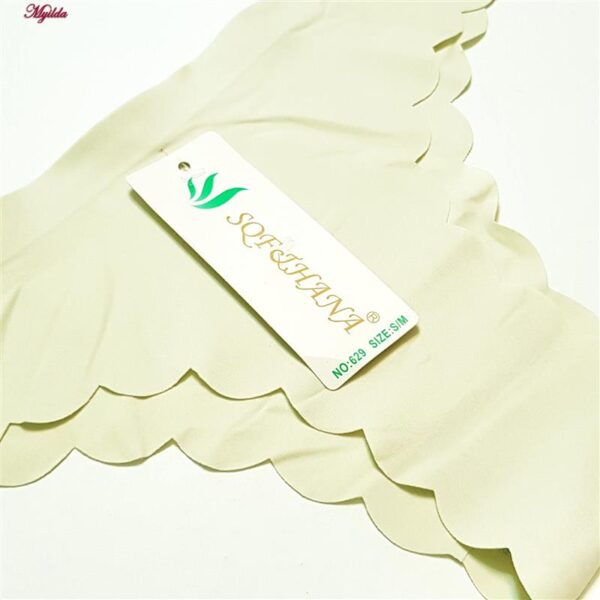 شورت زنانه اس کیو اف هانا مدل لیزری کد 4978 رنگ لیمویی