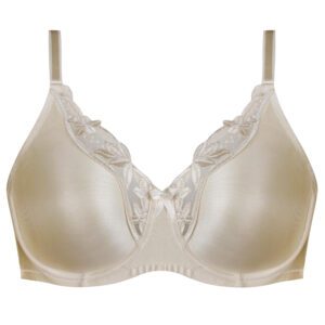 سوتین زنانه لین مدل فنردار کد 4680-745 رنگ کرم