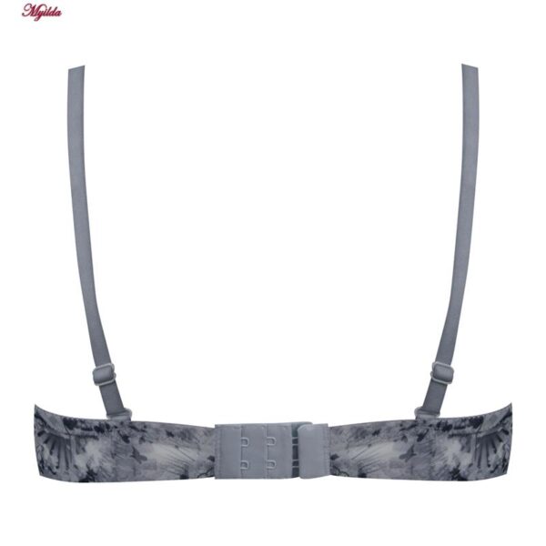 ست شورت و سوتین زنانه برتا مدل فنردار کد 5100-2420-MP رنگ طوسی