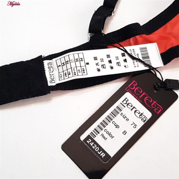 ست شورت و سوتین زنانه برتا مدل فنردار کد 5100-2420-JR رنگ نارنجی