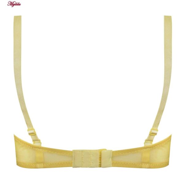 ست شورت و سوتین زنانه پدلی مدل فنردار کد 5116-P302 رنگ زرد