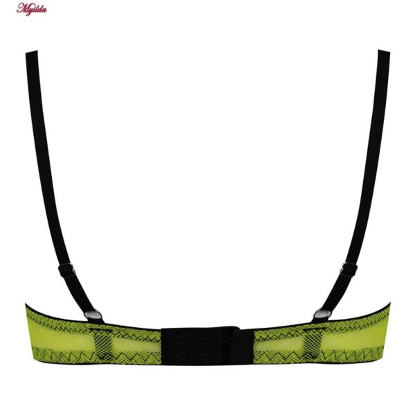 ست شورت و سوتین زنانه برتا مدل فنردار کد 5100-2420-UG رنگ سبز روشن